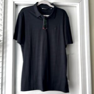 NWT Travis Mathew short sleeve “Heater” polo, large, black